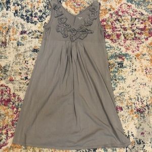 Garnet Hill Cotton jersey dress xs